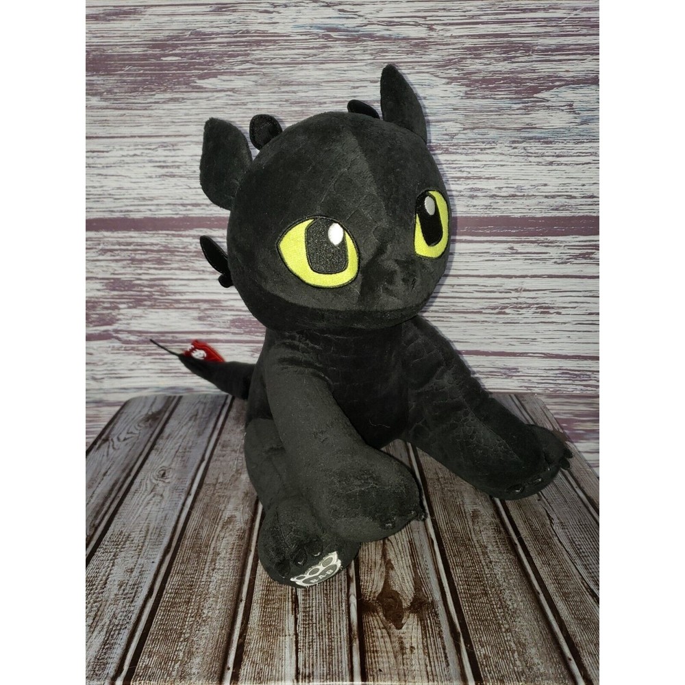 Build A Bear How To Train Your Dragon Toothless, Red Tail Plush BAB 2016 Stuffed